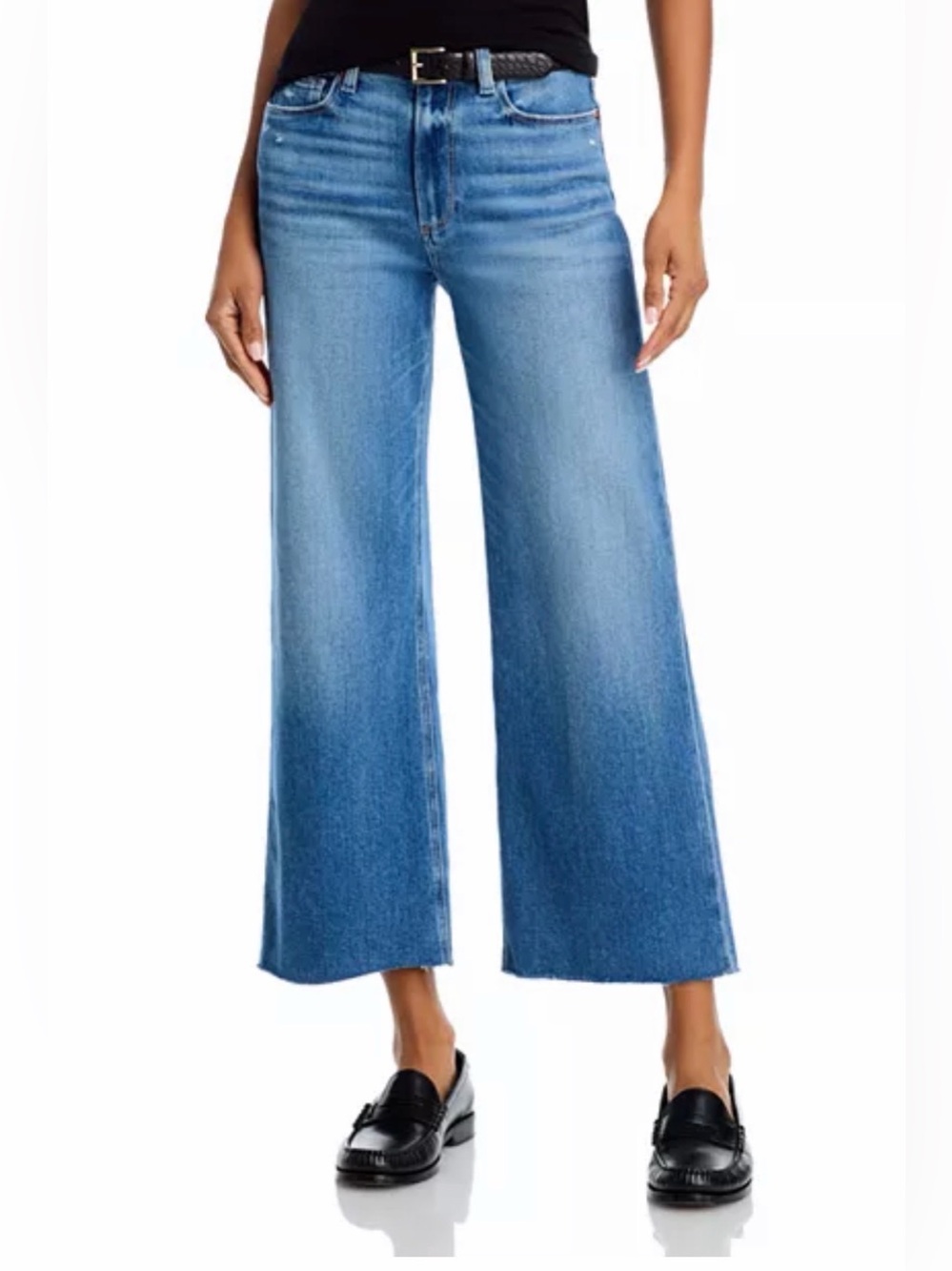PAIGE Anessa Wide Leg Jeans